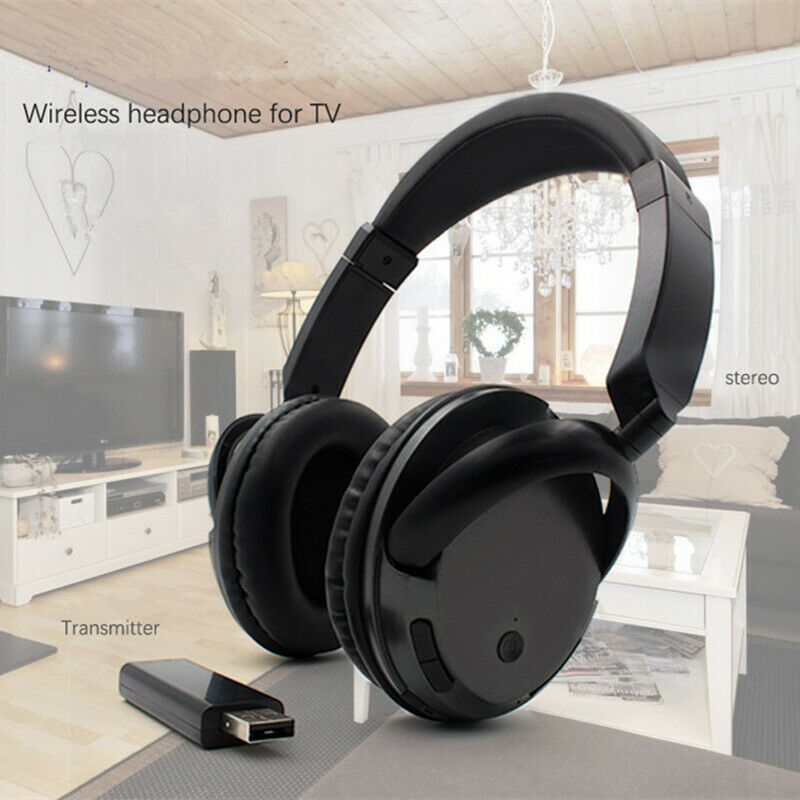 TV FM PC MP3 Headphone USB Cordless Stereo Headset Headphones Wireless Earphone TV FM PC MP3 Headphone USB Cordless Stereo Headset Headphones Wireless Earphone
